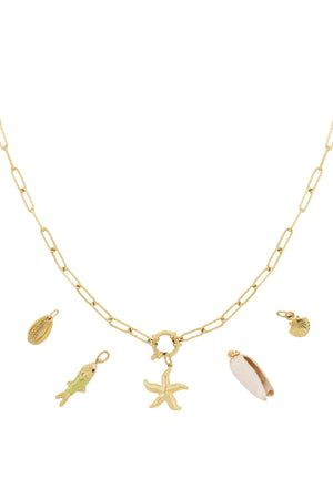 DIY-ketting van zeesterren