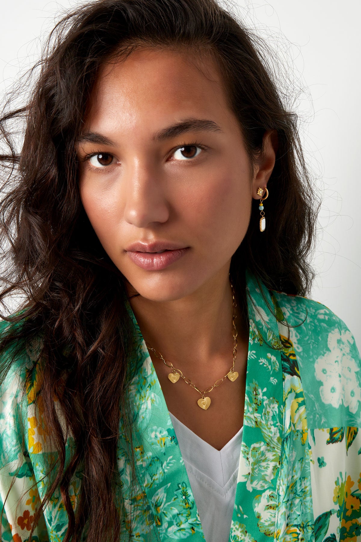 ketting drie hartjes coins