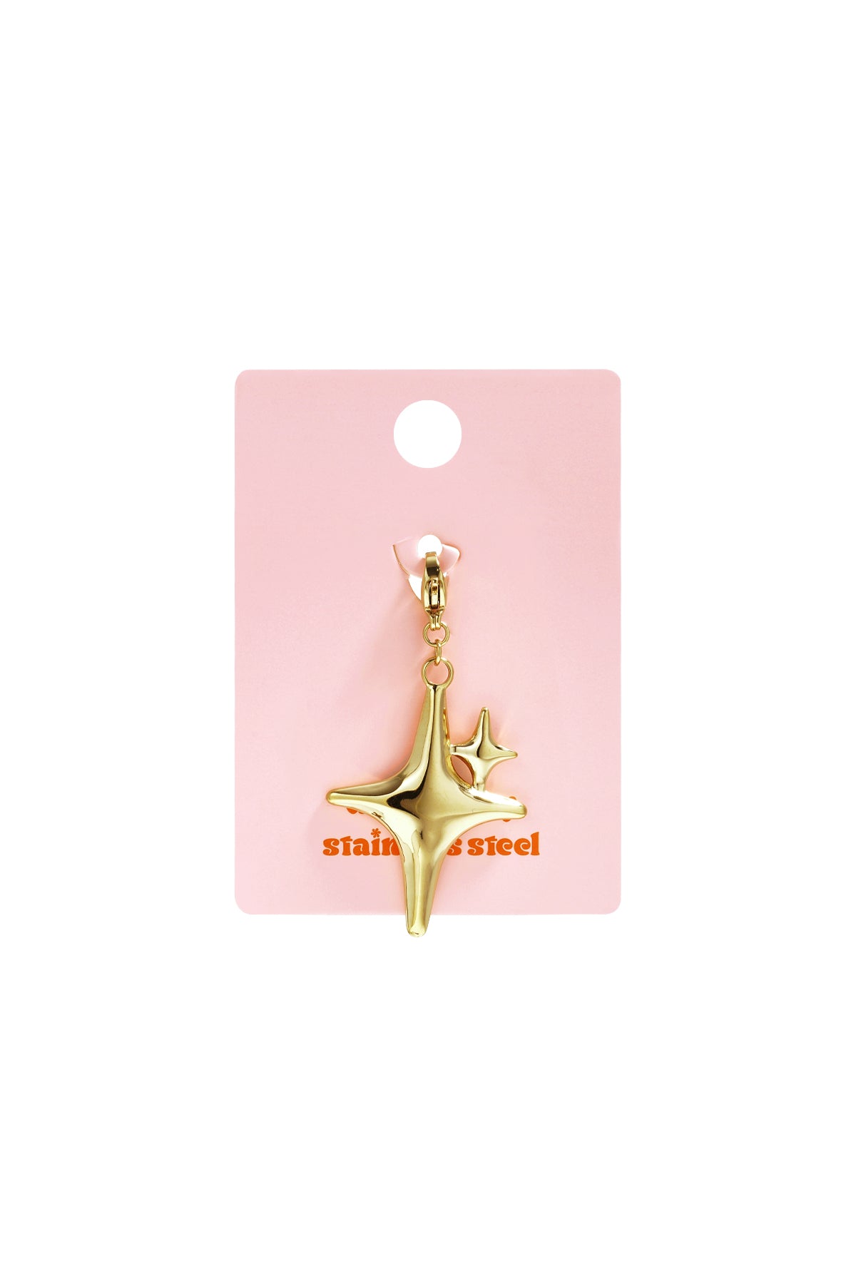 Sieraden bedel glans sterretje letter DIY