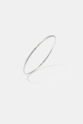 Bangle met brushed effect- 2 mm
