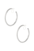 Klassieke hoop clip oorbellen
