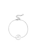Armband met zeester in cirkel