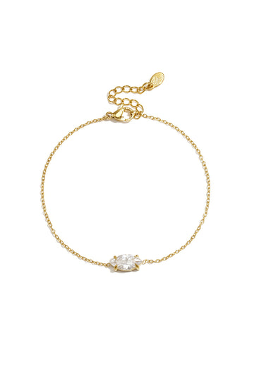 Lumi - Armband - Stainless Steel - Strass