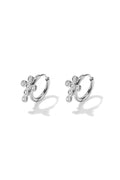 Stylish Rhinestone Hoop Earrings for Women