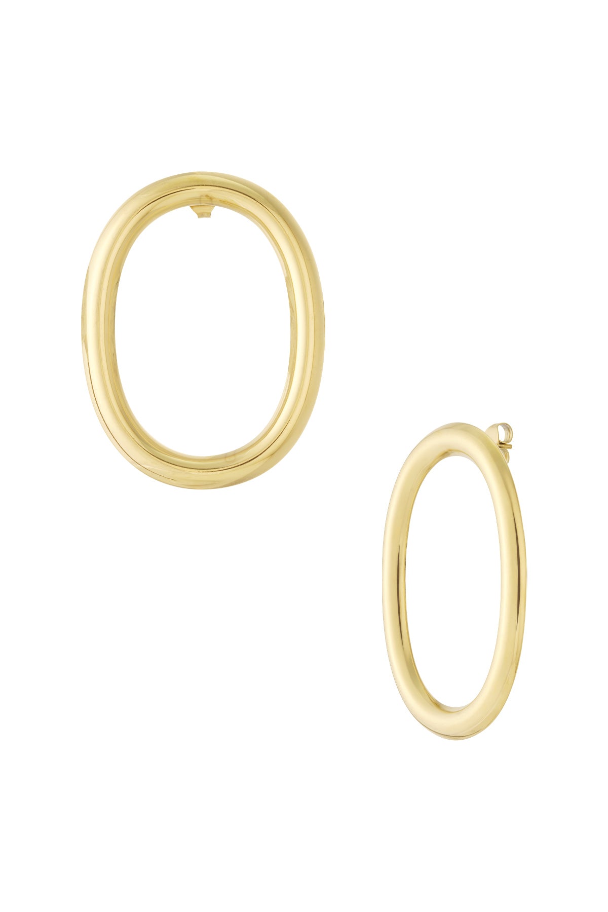 Oval Hoop earrings