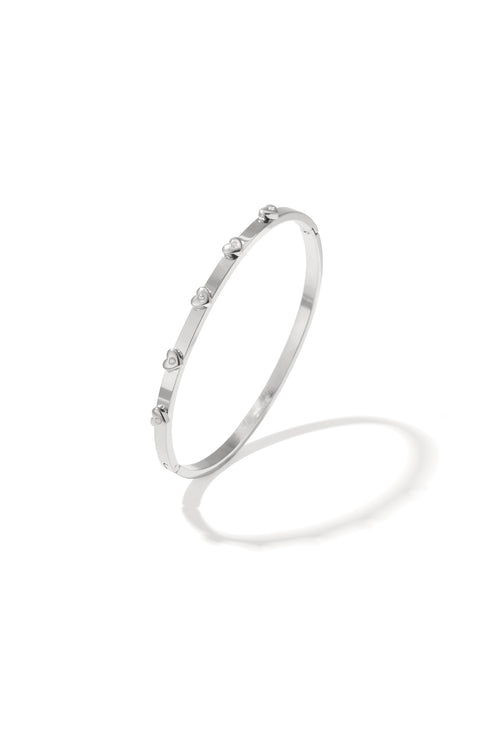 Bangle met hartdetails