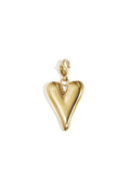 Sieraden bedel lang hart DIY