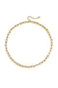 Roestvrijstalen kettingen met geometrische vorm, eenvoudige, alledaagse serie, dames sieraden