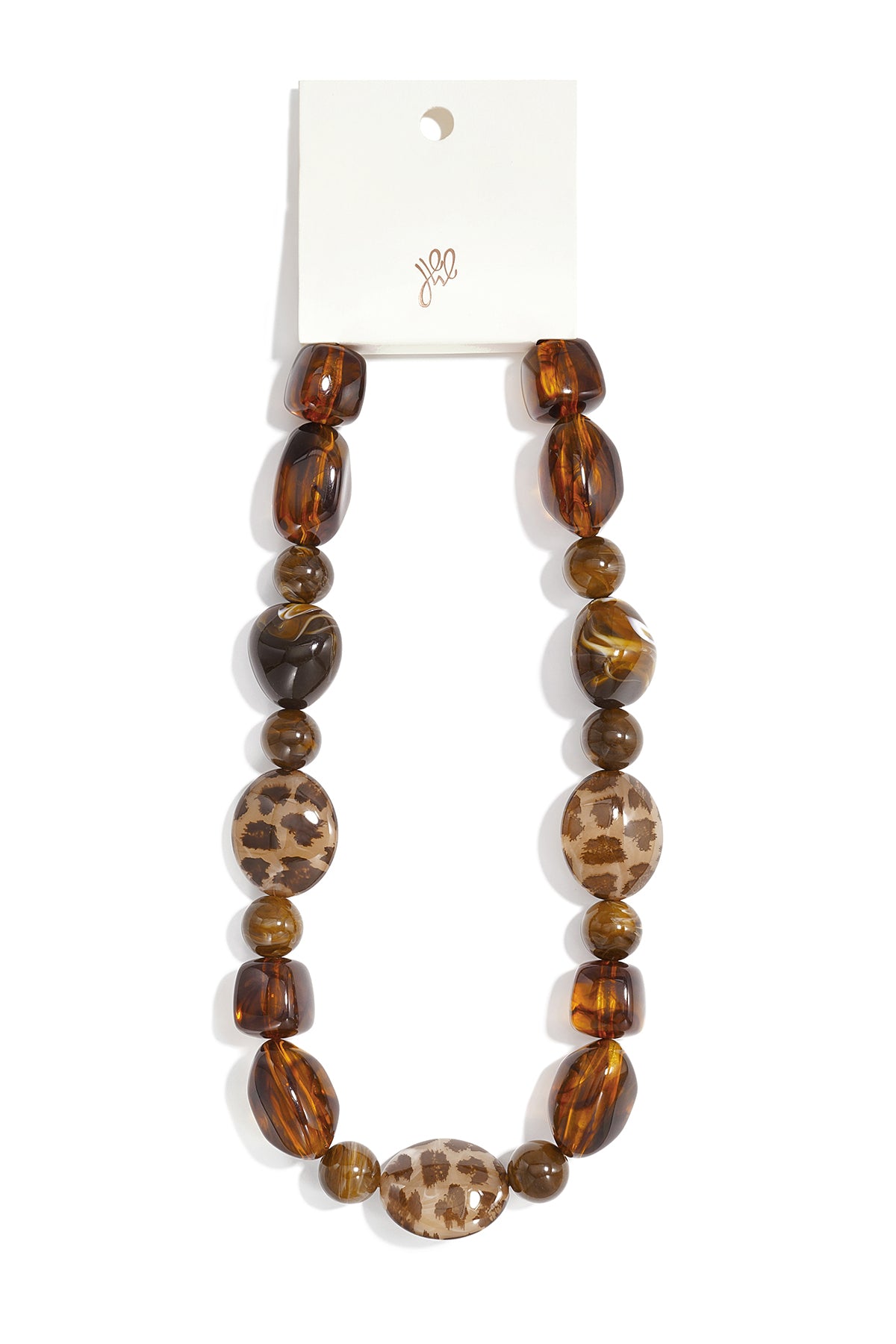 Acryl kralenkettingen met onregelmatige vorm, eenvoudige, alledaagse serie, dames sieraden