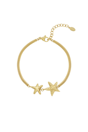 Dubbele ster - Armband - Stainless Steel
