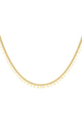 RVS ketting sterren necklace Goud kleur Stainless Steel