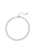 Enkelbandje bladeren Goud kleur Stainless Steel