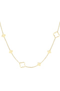 ketting verschillende klavertjes