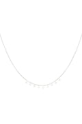 simpele ketting met ronde hangers