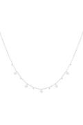 Elegant Stainless Steel Fruit Necklace - Silver & Gold