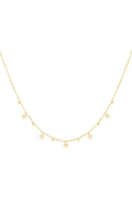 Elegant Stainless Steel Fruit Necklace - Silver & Gold