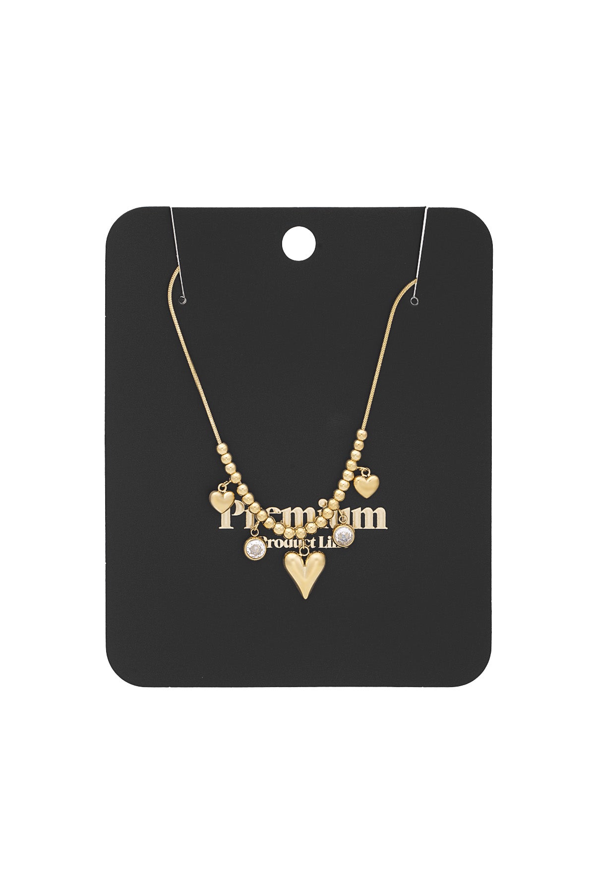 gleaming heart ketting