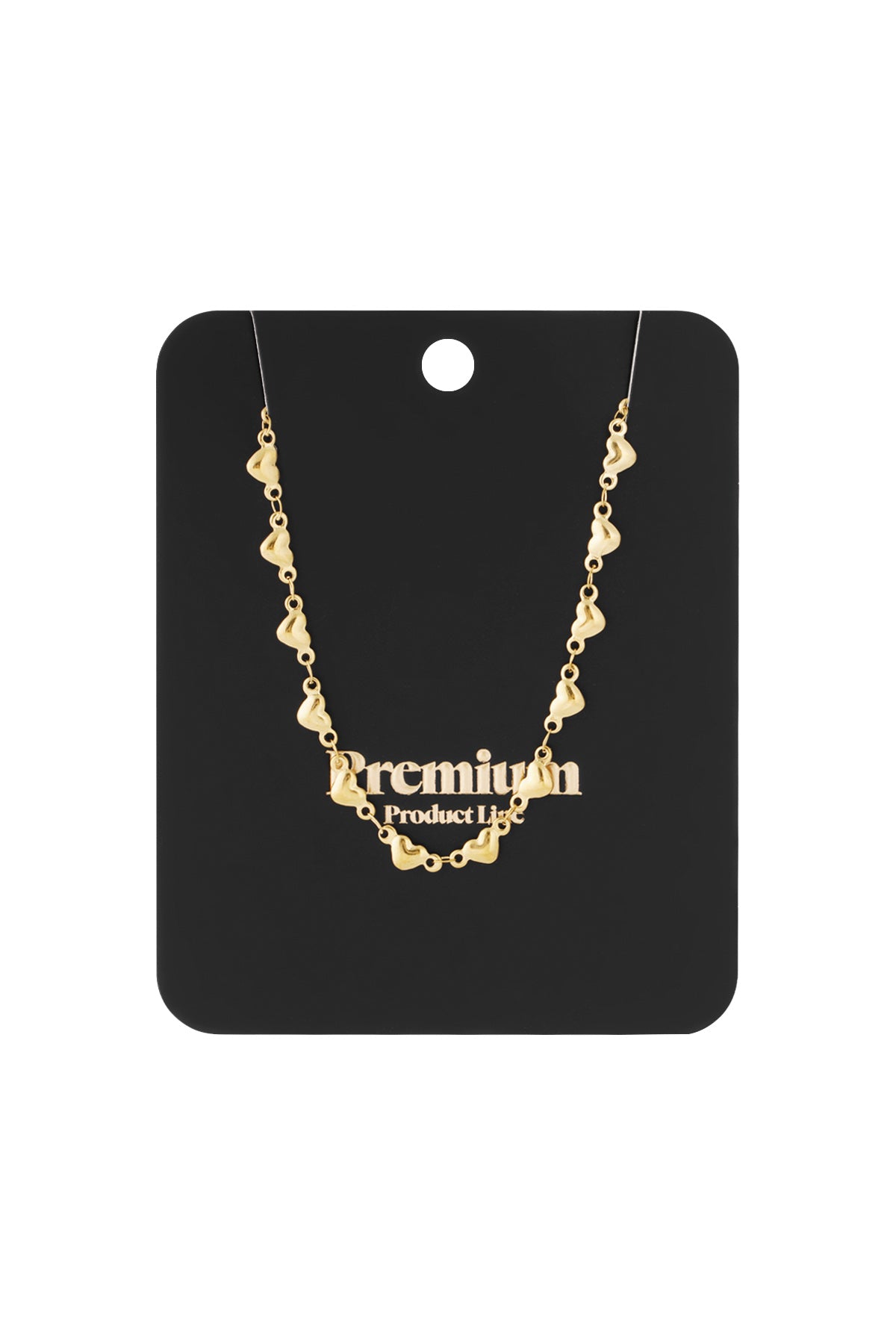 Multi heart ketting