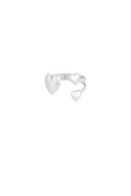 heart trio ring