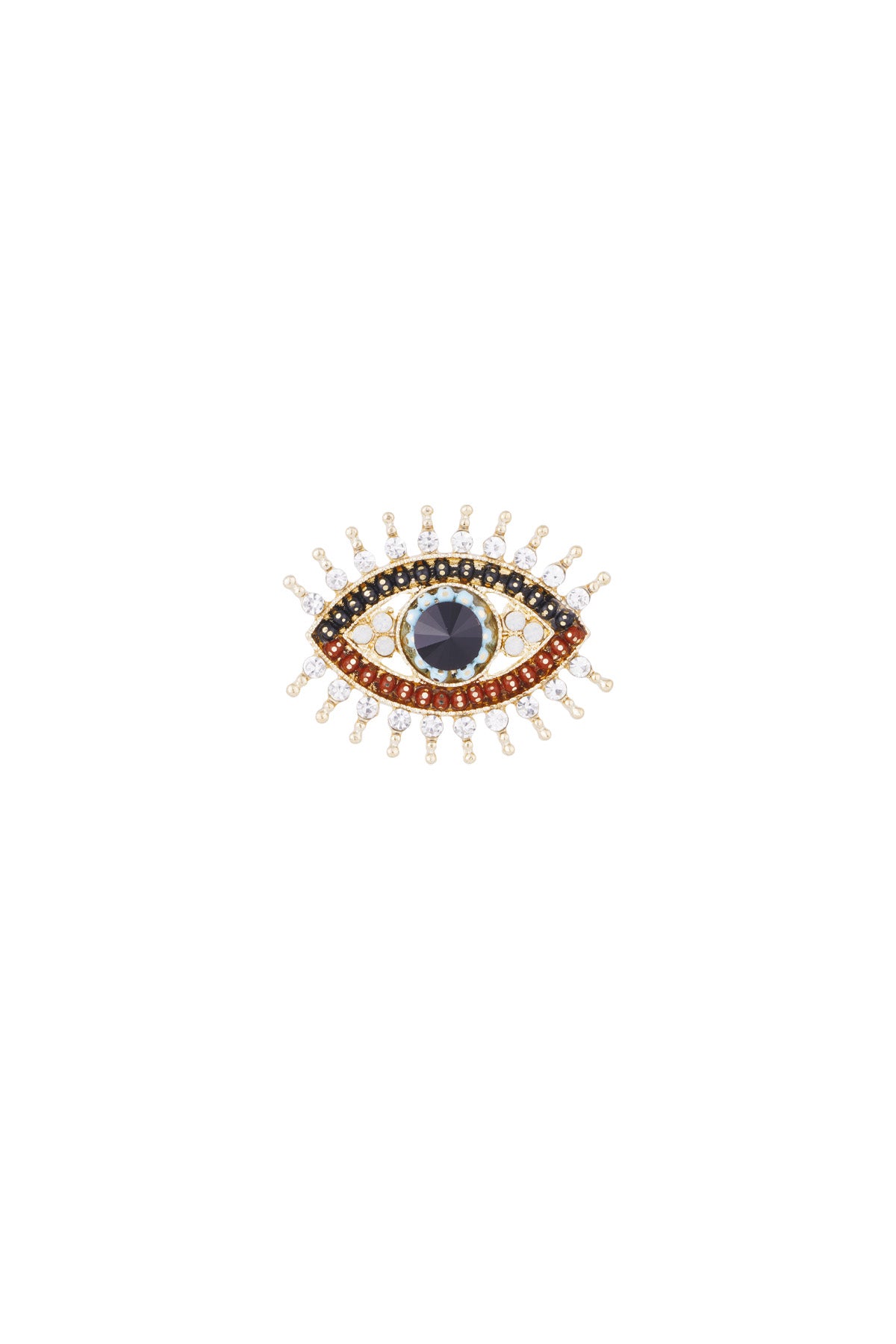 charming eye broche