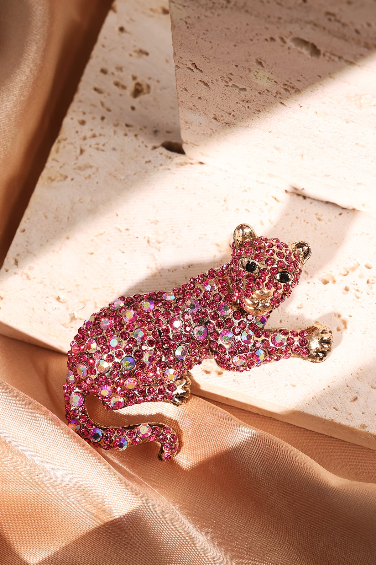 Luipaard Broche