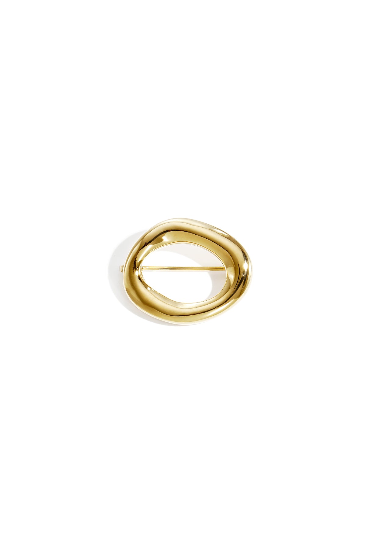 Broche met organische vorm