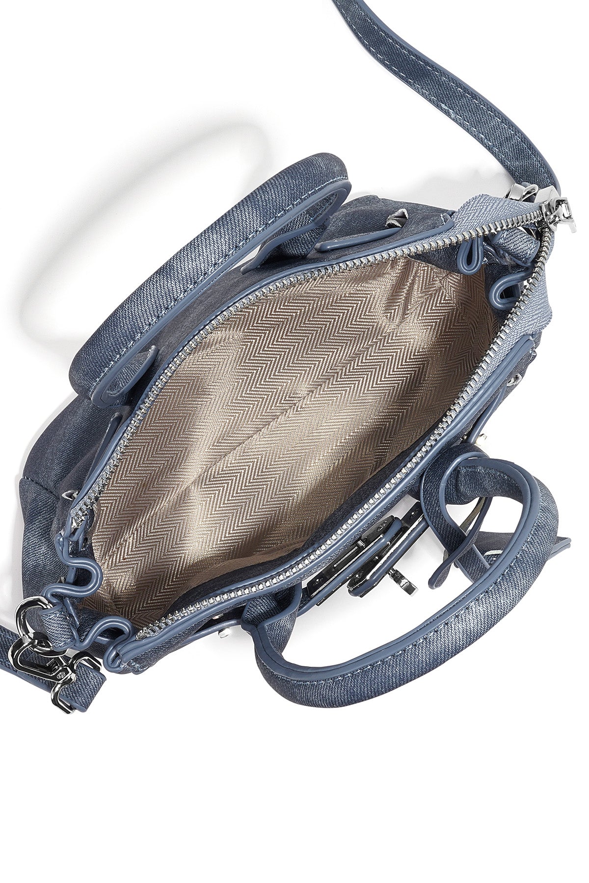 Crossbodytassen effen kleur PU accessoires