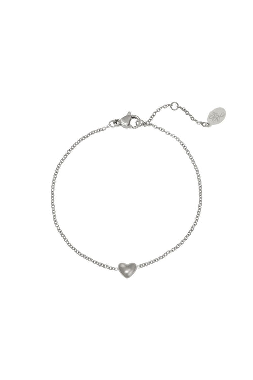 Armband Always in my Heart Zilver Stainless Steel