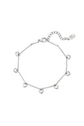 Armband met hartbedels Goud kleur Stainless Steel