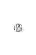 Roestvrijstalen oormanchetten, cirkelvormig, eenvoudig, dagelijks gebruik, eenvoudige serie, dames sieraden