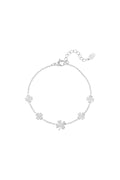 Armband 5 klavertjes Goud kleur Stainless Steel