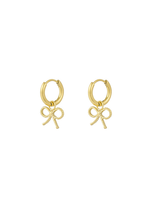 oorbellen bow basic
