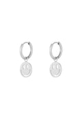 Elegant Smiling Face Drop Earrings for Daily Wear
