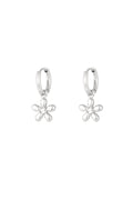 Elegant Drop Earrings in Silver and Gold