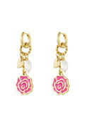 Stylish Fuchsia Drop Earrings for a Bold Look