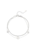 armband clover heart