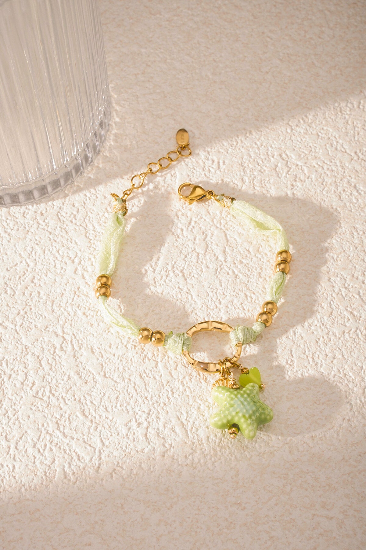 starry armband - groen & 