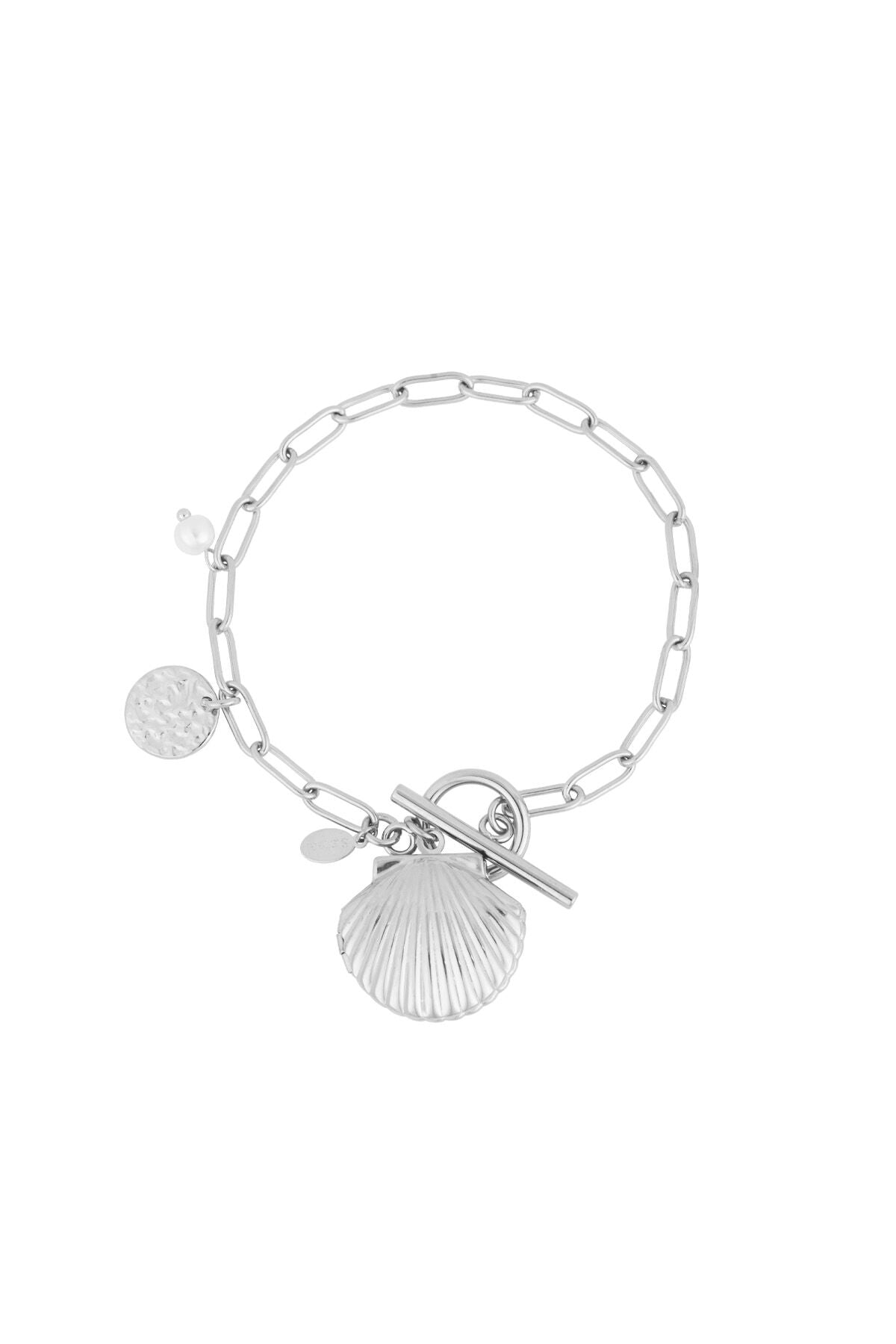armband met schelp bedel