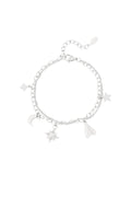 Elegant Charm Bracelets in Silver & Gold