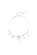 gleaming heart armband