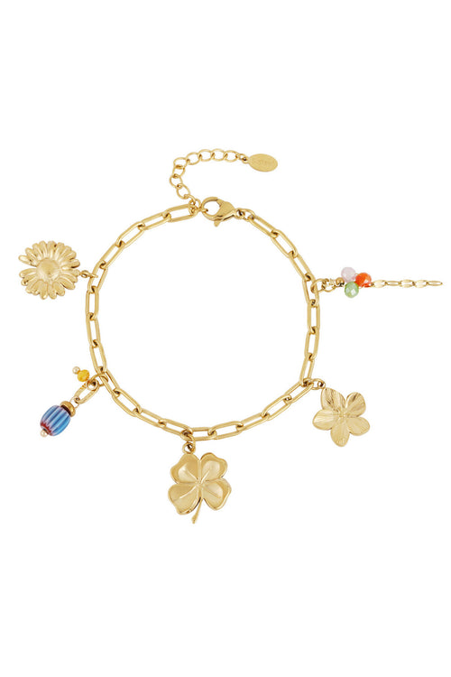 bloemige armband