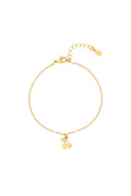 Elegant Gold Charm Bracelet for Stylish Women