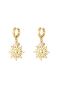 Elegant Sun Drop Earrings for Daily Wear