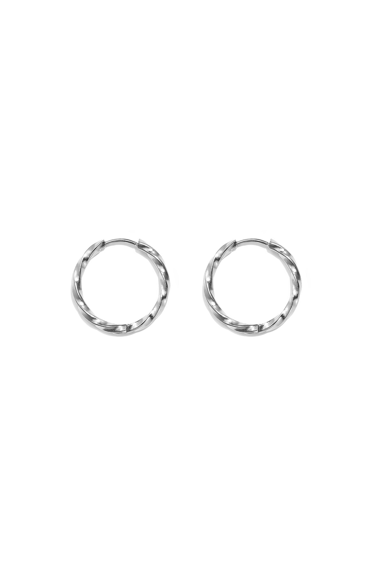 Elegant Stainless Steel Hoop Earrings for Everyday Wear