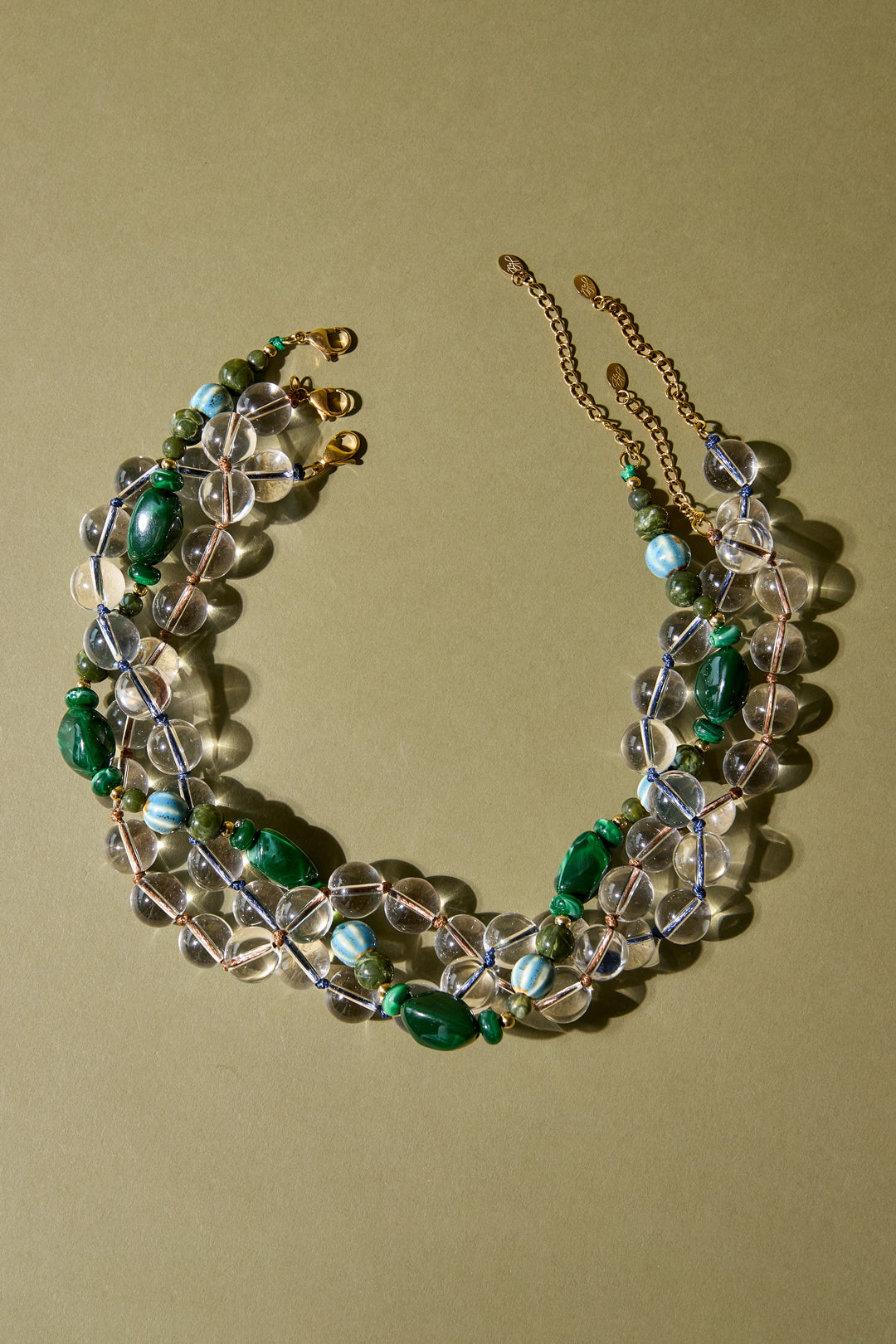 Acryl kralenkettingen met onregelmatige vorm, casual, alledaagse, eenvoudige serie, dames sieraden