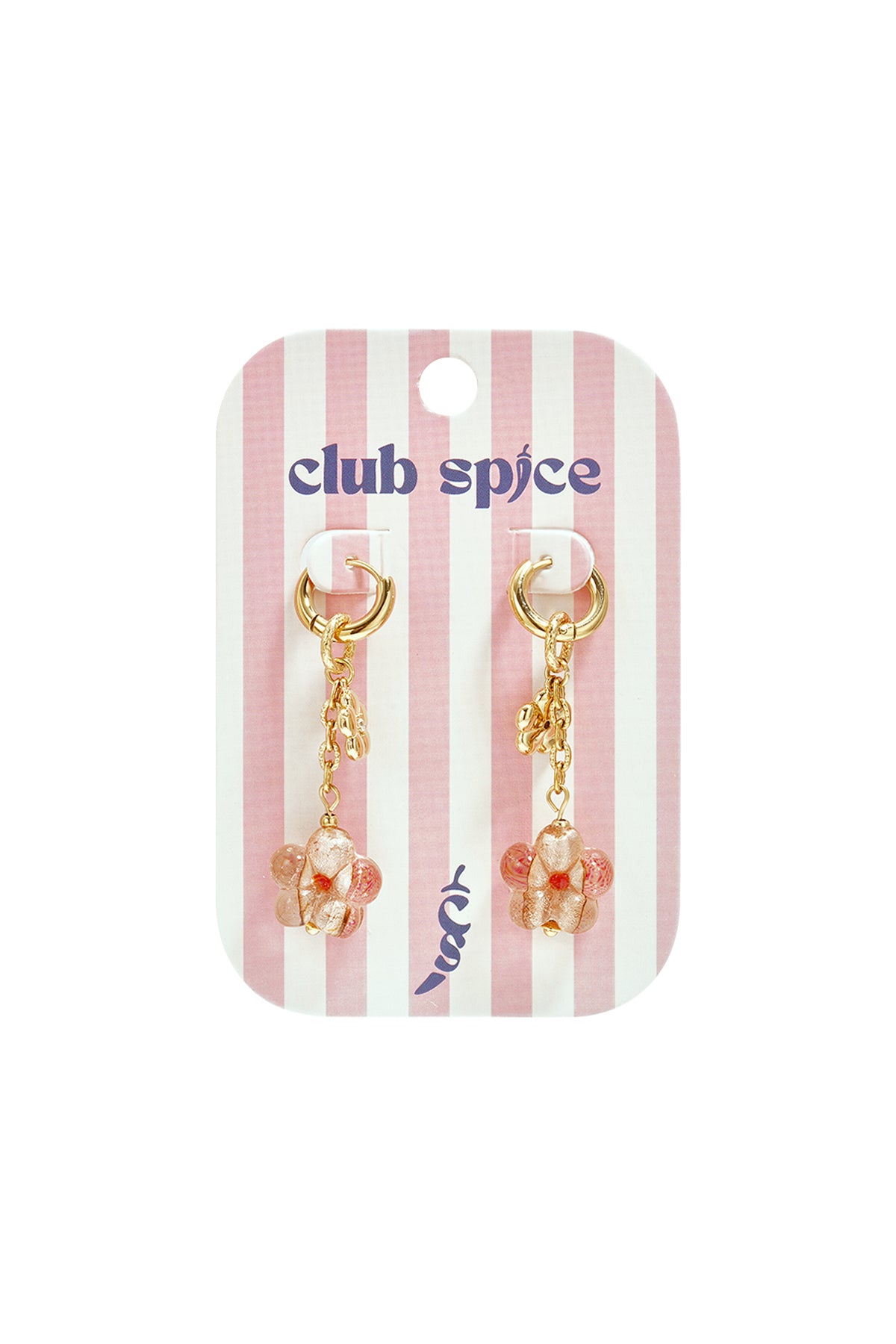 Elegant Pink Dangle Earrings for Spring/Summer