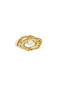 Hypnose broche met steentje