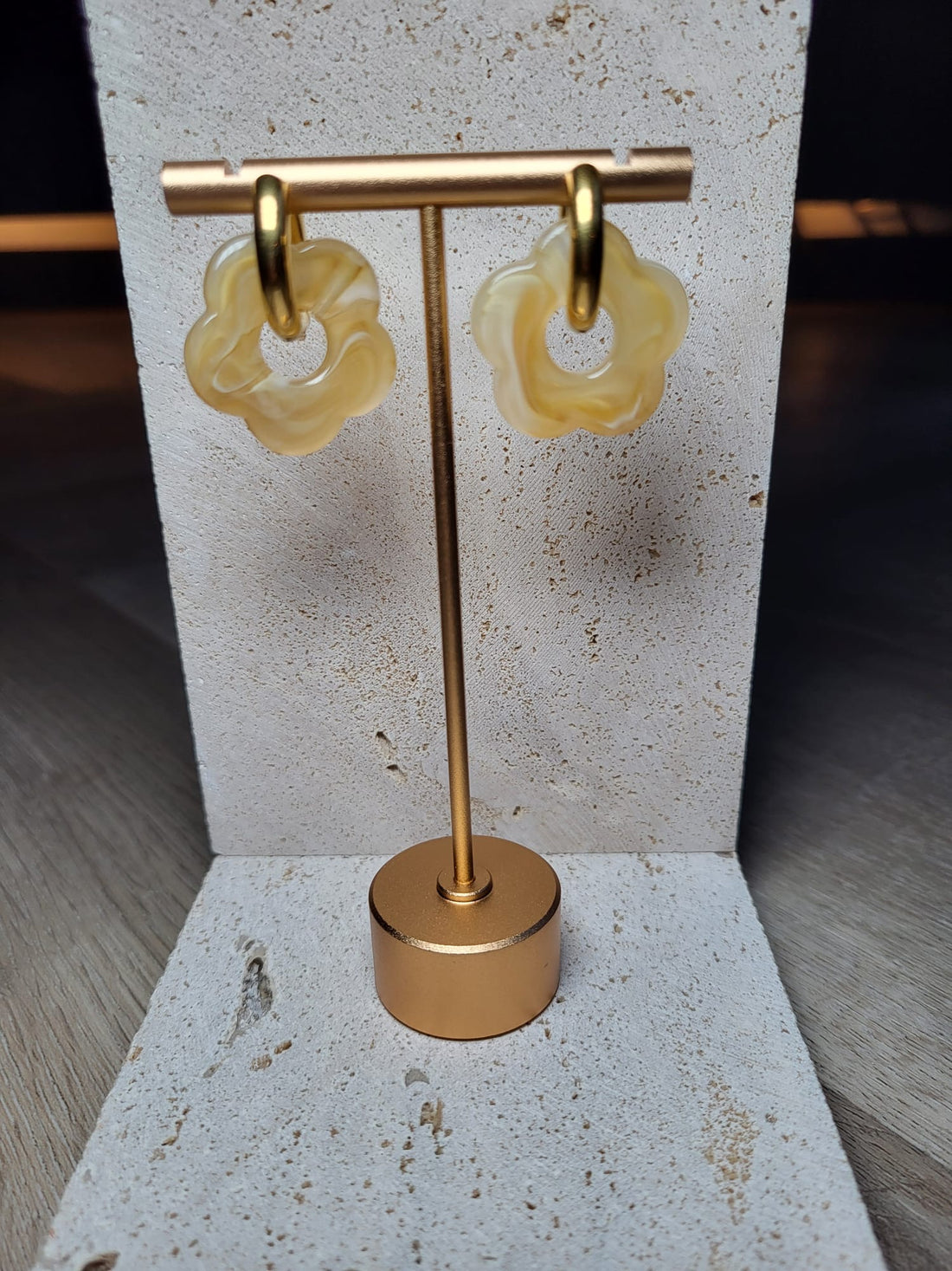 Rosy - Earrings - Kakhi