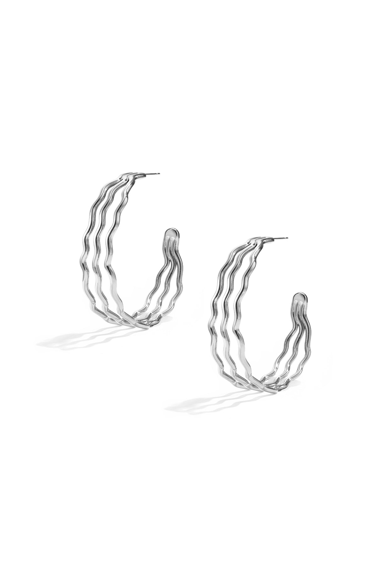Stylish Stainless Steel Hoop Earrings for Everyday Glam