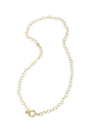 2-in-1 ketting armband met hartvormige schakels